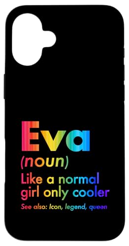 Eva Like A Normal Girl Only Cooler Queen ���O �X�}�z�P�[�X iPhone 16 Plus �p