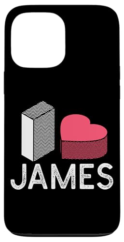 I Love James ���O���� �W�F�[���Y �X�}�z�P�[�X iPhone 13 Pro Max �p