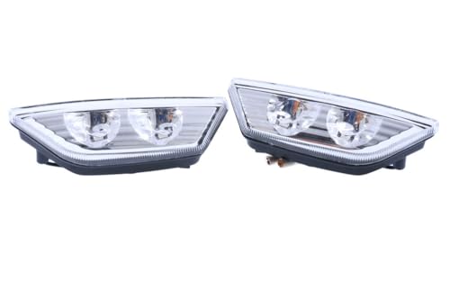 Clignotants AVDB moto avant ZX10R Ninja 2011-2015 blanc clair