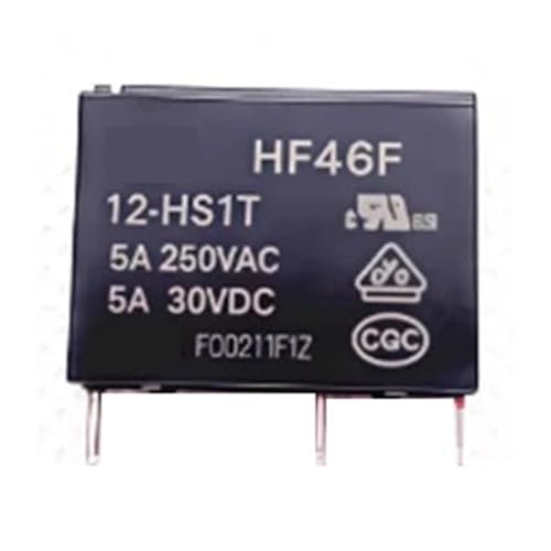Relé HF46F 12-HS1T para reparar placas electrónicas de 12V con carga hasta 250VAC
