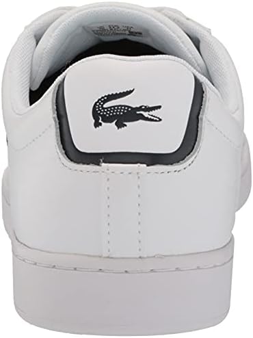 Lacoste Men's Carnaby Sneaker, White/Navy, 9 | Image 2