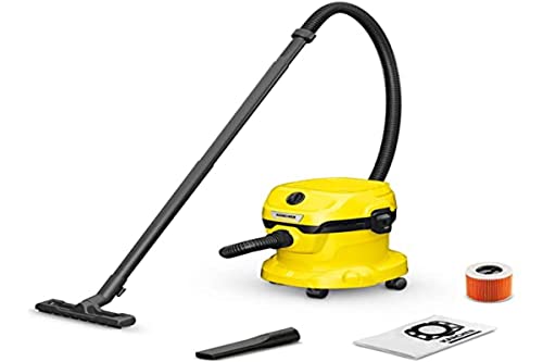 Kärcher Aspirateur Multifonction WD 2 Plus V-12/4/18/C, Fonction Soufflerie, Puissance : 1000 W, Cuve PVC : 12 l, Flexible : 1,8 m & Sachet filtre papier accessoire pour les aspirateurs multifonctions - Image 3