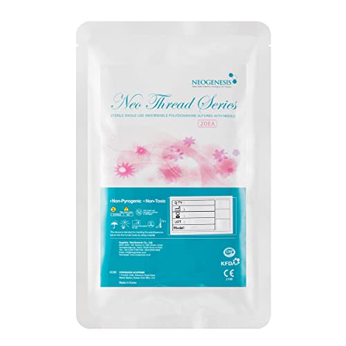 NeoGenesis PDO Mono Threads for Face and Body Lift 20PCS (30G X 38mm), M3112