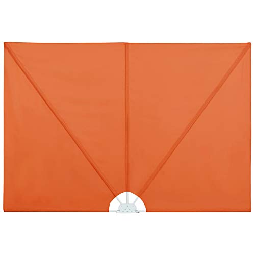 Auvent latéral pliable pour bloquer le vis-à-vis et le vent - 2