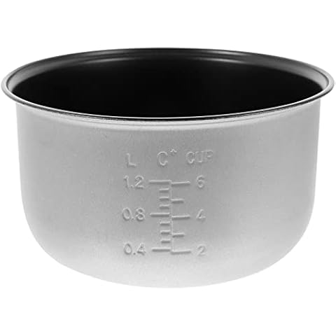 Operitacx 3L Arrocera de Aluminio con Revestimiento Antiadherente Cover