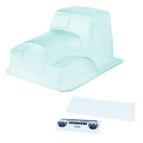 1/10 for Dodge Power Wagon Cab PC Clear Body for RC Crawler Axial SCX10 TRX4 RC 12.3inch 313mm