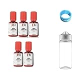 liquide red astaire 30ml Económico Lote de 5 dispensadores TJUICE Red ASTAIRE 30 ML + 1 BOTELLA CHUBBY GORILLA 120 ML + 1 VAPEBAND STARKLIV