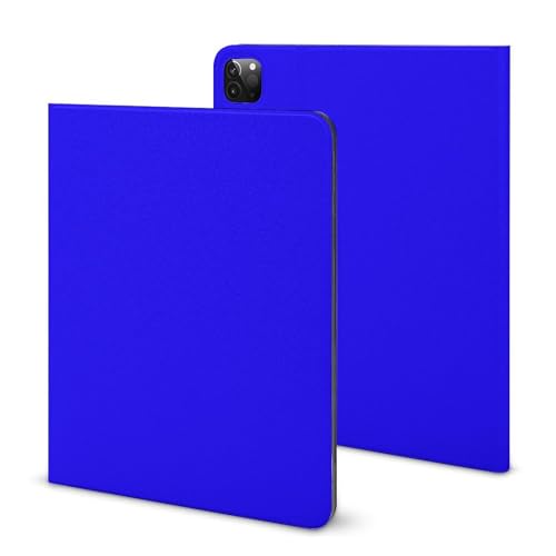 Protection iPad Pro 11 pour le bureau : étui bleu élégant avec support stable