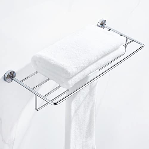 Porte-serviettes de salle de bain pliant pour optimiser les petits espaces