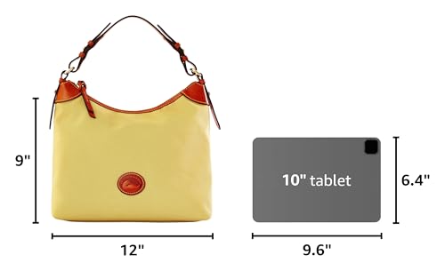 Image of Dooney & Bourke Shoulder Bags for Women, Nylon Bag with Removable Adjustable Leather Handle
