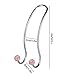 SAVORI Auto Hooks Bling Car Hangers Organizer Seat Headrest Hooks Strong and Durable Backseat Hanger Storage Universal for SUV Truck Vehicle 2 Pack (Pink)