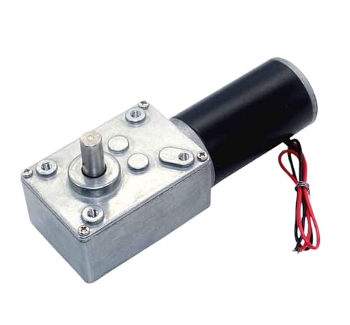 Moteur tubulaire CC 120R-24V à vis sans fin autobloquant pour porte coulissante