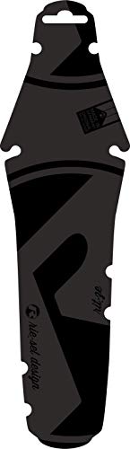 Riesel Design - Slim Rear Saddle Mudguard - Stealth - for Road, Fixie, MTB, Cyclocross and Gravel Bikes - Easy Installation, No Tools Required - rit:ze
