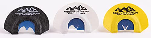 Rocky Mountain Hunting Calls 219 - Llamadas de diafragma de tres lengüetas con látex premium, paquete de 3