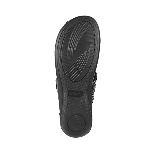 Image of Metro Women's Faux Leather Fashion Slip-on Sandal