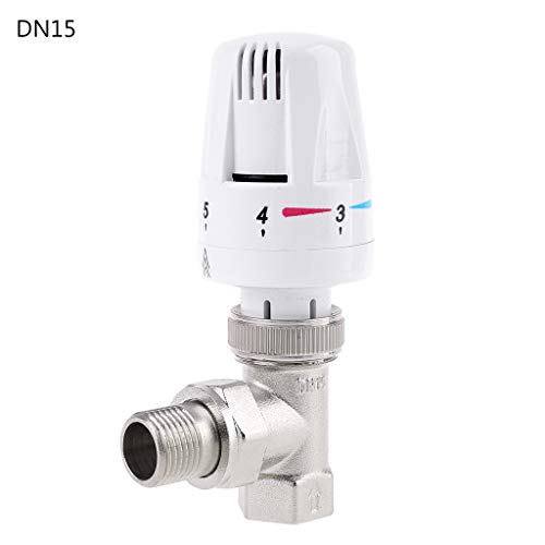 Leidersty Thermostatic Radiator Valve for Heating Temperature Control System Water Valve Accessories