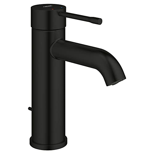 GROHE 235922431 エッセンス シングルハンドル 浴室用蛇口 1.2 GPM S サイズ マットブラック