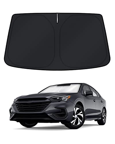 Image of KUST Windshield Sun Shade for Subaru Legacy 2020-2022 2023 2024 2025 Window Accessories Shade Sun Cover Foldable Blocks UV Rays