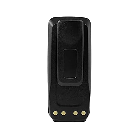 nobrand PMNN4077C PMNN4077 PMNN4069A 7.4V 2600mAh Lithium ion Battery for Radio XPR 6550 XPR 6350 XPR6100 XPR6580 XPR6500 XPR6380 XPR6300 DP3400 DP3601 Walkie Talkie with Belt Clip PMNN4066 PMNN4066A Cover