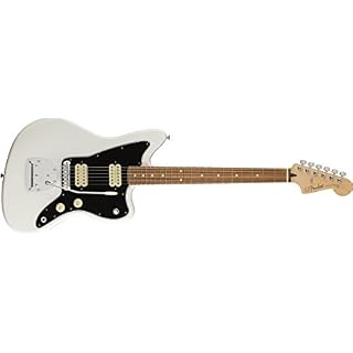 Fender Player Jaguar Guitare électrique Jazzmaster blanc polaire - Les Beatles, Paul McCartney, John Lennon, RIngo Starr, George Harrison