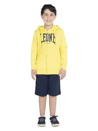 Sweat zippé enfant LEONE jaune XS fini les pulls difficiles à enfiler - 3