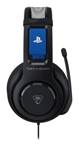 Image of Turtle Beach Atlas 200 Wired Gaming Headset Officially Licensed for PlayStation, PS5, PS4-50mm Nanoclear Drivers, Flip-to-Mute Mic, Memory Foam Cushions, Floating Headband - Black