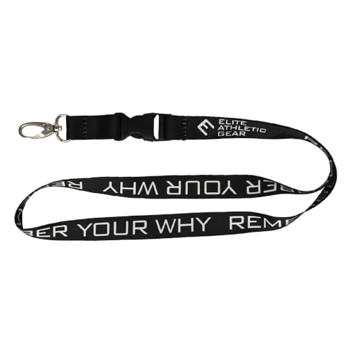 Elite Athletic Gear Remember Your Why Lanyard - Detachable Buckle