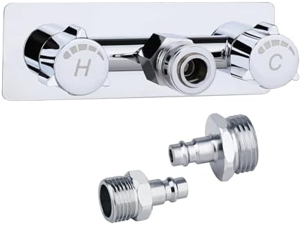Amazon.com: All Metal RV Exterior Quick Connect Faucet,4"RV Shower ...