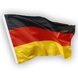 baden württemberg fahne kaufen PRODUKTINFO: Deutschlandflagge aus 100% Polyester mit zwei integrierten Messing-Ösen | Maße: 90 x 150cm | Gewicht inkl. Verpackung ca. 82g