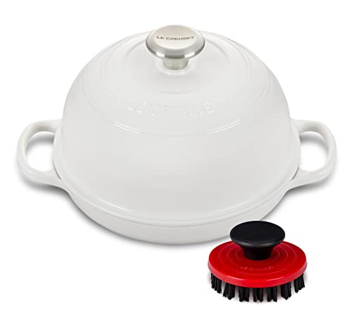 Le Creuset Enameled Cast Iron Bread Oven Bundle with 3 1/4\