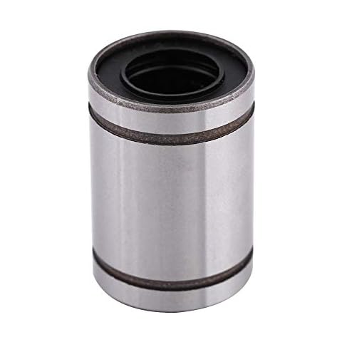 Bearing BiuZi 1Pc LM12UU 12mm ID 20mm OD Linear Bearing Bushing Bearing Steel Linear Ball Bearing for 12mm Rod 3D Printer CNC Parts Cover