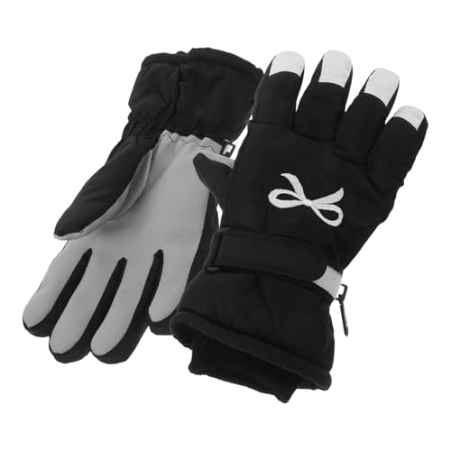 DECORNIJIA Guantes de Esquí Térmicos para Hombre y Mujer, Impermeables y Aislantes, Forro Polar Grueso, Antideslizantes y Resistentes al Viento, Ciclismo y Deportes