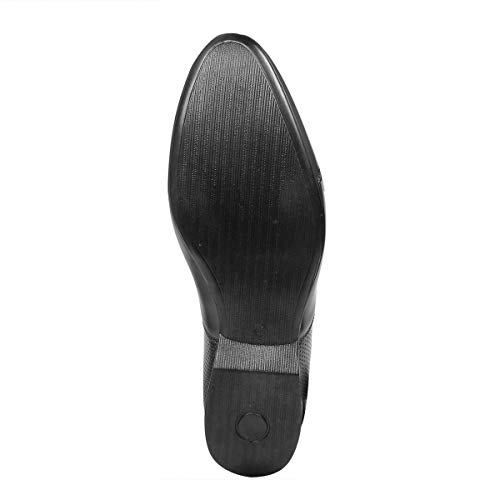 Image of Men's 9 cm (3.5 Inch) Height Increasing Dress Slip-On Formal Faux Leather Shoes