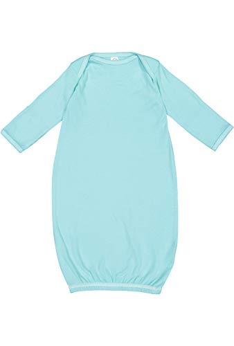 RABBIT SKINS Infant Baby Rib Layette, Chill, Newborn