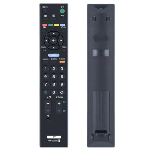 GOUYESHO RM ED009 Mando a Distancia de Repuesto Adecuado para Sony LCD TV Bravia Compatible con KDL 32V4000 KDL 32D3000 KDL 32S3000 KDL 32U3000 KDL 40D3500 KDL 32T3000