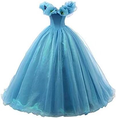 Image of Women's Off Shoulder Quinceanera Ball Gowns Masquerade Princess Long Prom Formal Evening Party Dress