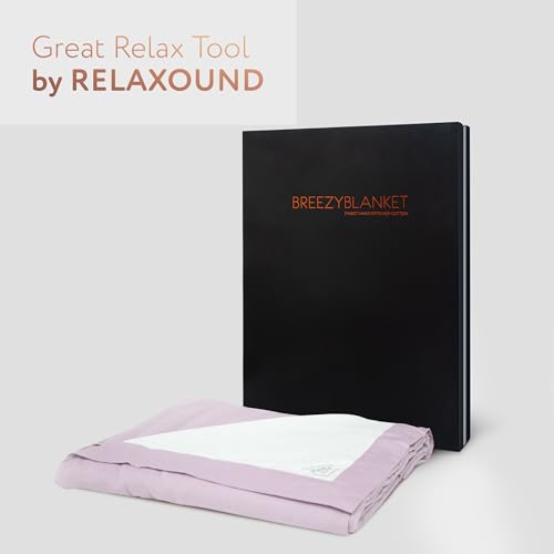 Manta de verano transpirable RELAXOUND Breezyblanket con efecto AirFlair de 3 capas 8