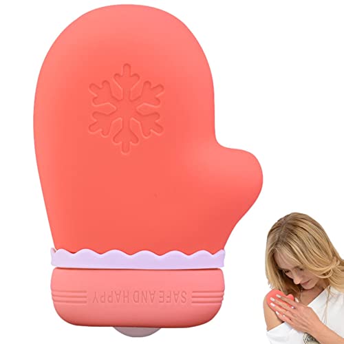 Mini garrafa de água quente | Mini luvas de Natal em forma de saco de água quente | Bolsa de água qu