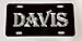 Custom Personalized Name in Bold Diamond Etched Engraved License Plate Car Tag