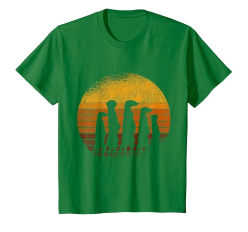 Meerkat Squad Meerkat T-Shirt, Youth, Kelly Green, Medium