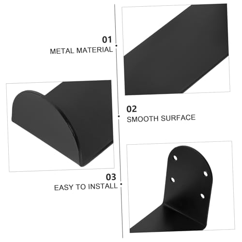 INOOMP 2pcs Snowboard Display Mount Holder for Snowboards Skis Skateboards Space-Saving Design Easy Installation Multi-Functional Sports Equipment Storage