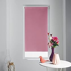 Estor Barato Douceur d'Intérieur - Estor Enrollable, Color Rosa, 45 x 180 cm