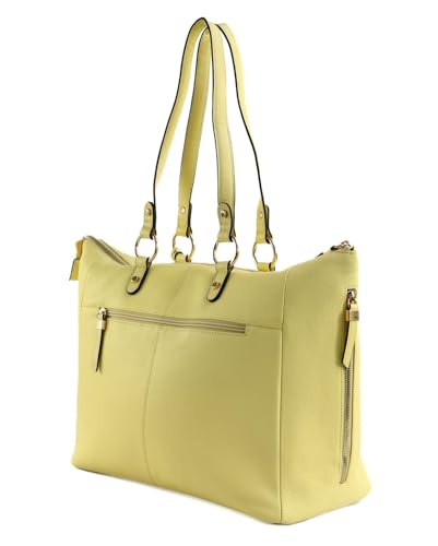 Sac shopper pour ordinateur portable Picard Java Shopper jaune clair grand format - 4