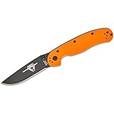 Ontario Knife Company ON8861OR: Rat Ii Linerlock Orange