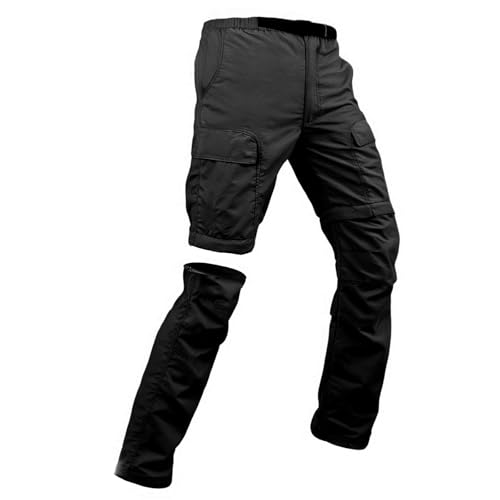 Convertible Pants Men Hiking Quick Dry Tactical Pants Waterproof Cargo Pant Slim Fit Fishing Work Pant with Pockets