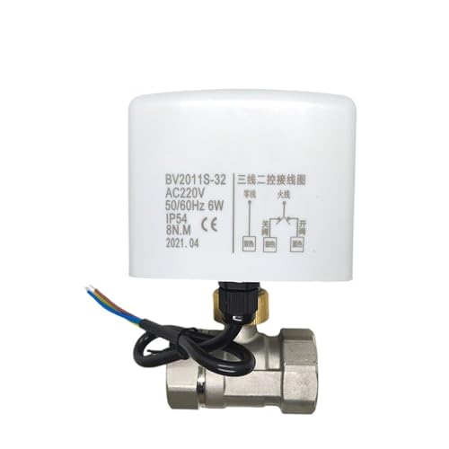 Válvula de bola eléctrica de acero inoxidable con rosca interna de 1/2 pulgada 4