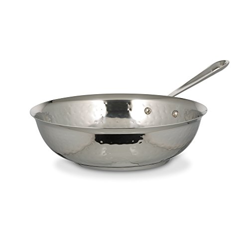 Wok Bon Chef acero inoxidable inducción 10" 2.5 qt miniatura 1