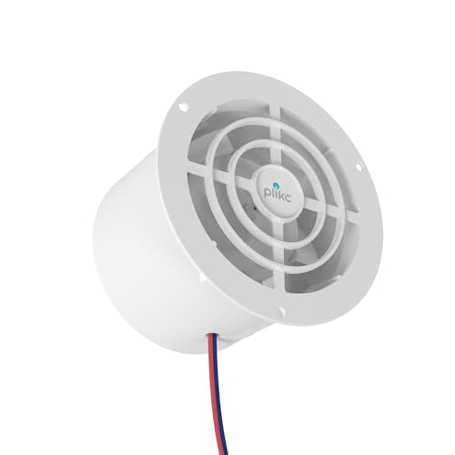 plikc ASC Aspirateur axial avec ventilateur 12 V cc pour camping-car, caravane, caravane, diamètre du trou 90 mm – Image 6