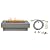 BAIDE HOME 48-inch Fire Table with Natural Gas Conversion Kit, 50,000BTU Outdoor Modern Patio Fire Pit Table w/Rectangular Burner Lid, Glass Rocks, Cover
