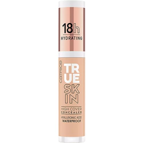 Catrice Cosmetics True Skin High Cover Concealer 18h hydrating Waterproof MakeUp (020 Warm Beige)